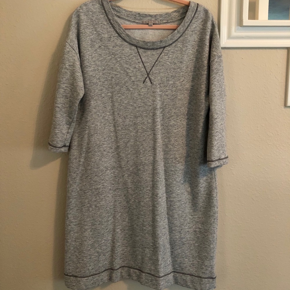Women’s Grey Sweatshirt Dress
